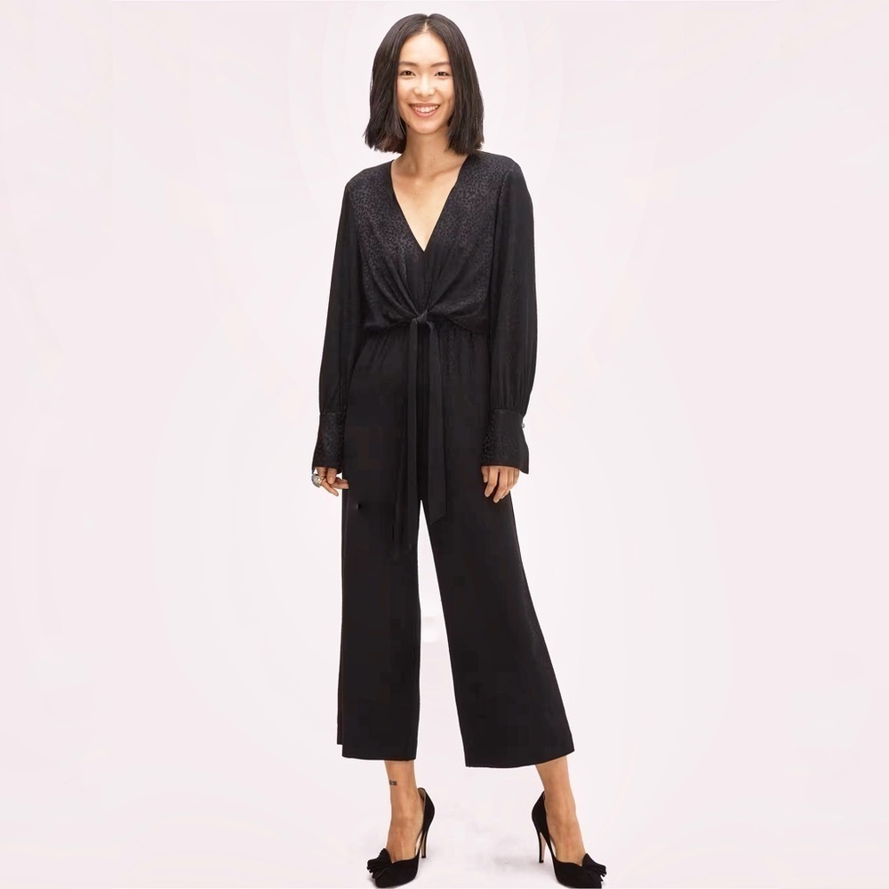 NWT Kate Spade Front Tie Jumpsuit